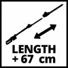 Einhell GC-HH 18/45 Li T-Solo  magassági sövényvágó