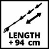 Einhell GE-HC 18 Li T Kit (1x3,0Ah) akkus ágvágó és sövényvágó