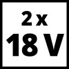 Einhell 2x 18V 5,2Ah PXC-Twinpack