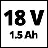 Einhell TE-CD 18/40-1 Li (2x1,5 Ah) akkus fúró-csavarozó