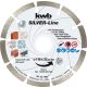 KWB PROFI SILVER-LINE CUT-FIX® gyémánt vágótárcsa 115 x 22,23 x 7,0 x 2,5 mm