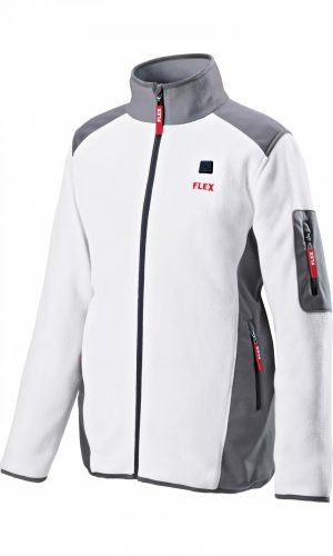 Flex TF White 10.8/18.0 XXL Men Akkus fűthető gyapjú polár pulóver.+ ajándék 2,5 ah akku