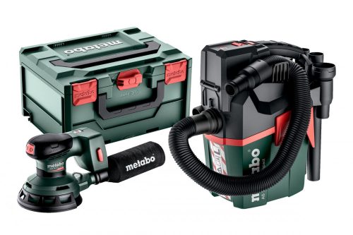 Metabo Set SXA 18 LTX 125 BL + AS 18 L PC Compact (691199000) Akkus gép készletben