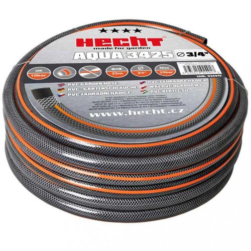 HECHT AQUA 3425 - Locsolótömlő 3/4" 25m